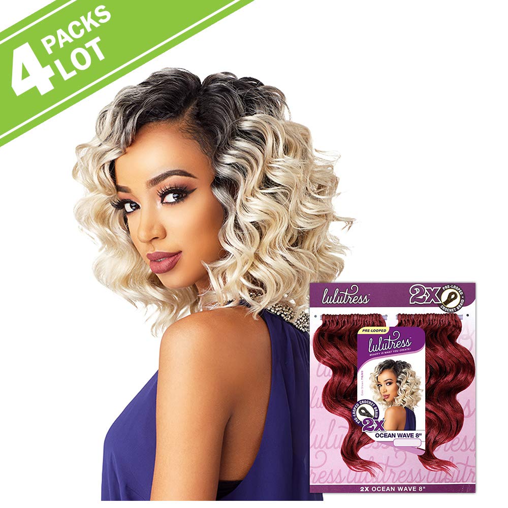 Amazon.com : LULUTRESS 4 PACKS/LOT Sensationnel Synthetic Hair